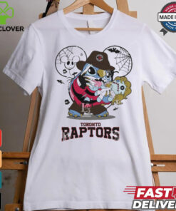 Toronto Raptors Stitch Freddy Krueger Halloween Shirt