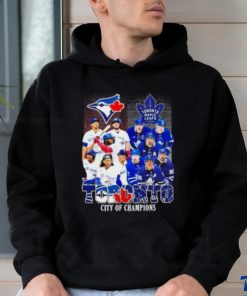 Toronto city of champions toronto maple leafs and Toronto Blue Jays team player hoodie, sweater, longsleeve, shirt v-neck, t-shirt