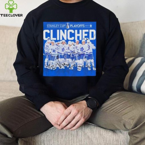 Toronto maple leafs 2023 stanley cup playoffs clinched shirt