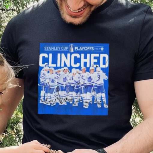 Toronto maple leafs 2023 stanley cup playoffs clinched shirt