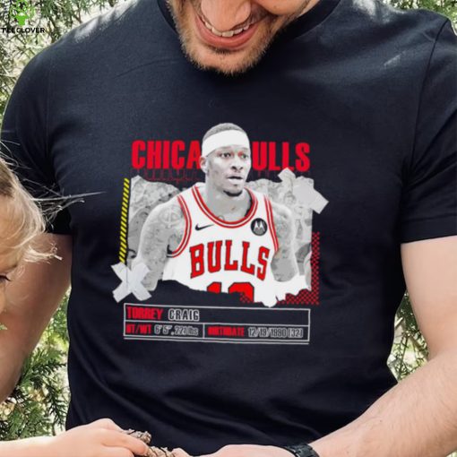 Torrey Craig number 13 Chicago Bulls basketball player pose paper gift hoodie, sweater, longsleeve, shirt v-neck, t-shirt