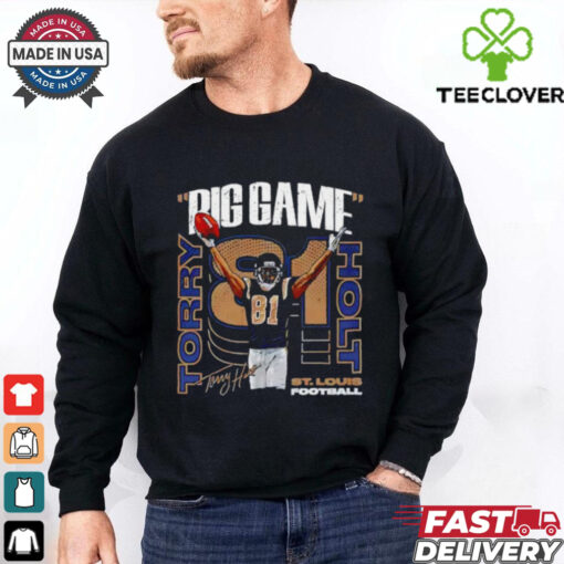 Torry Holt Big Game Signature shirt