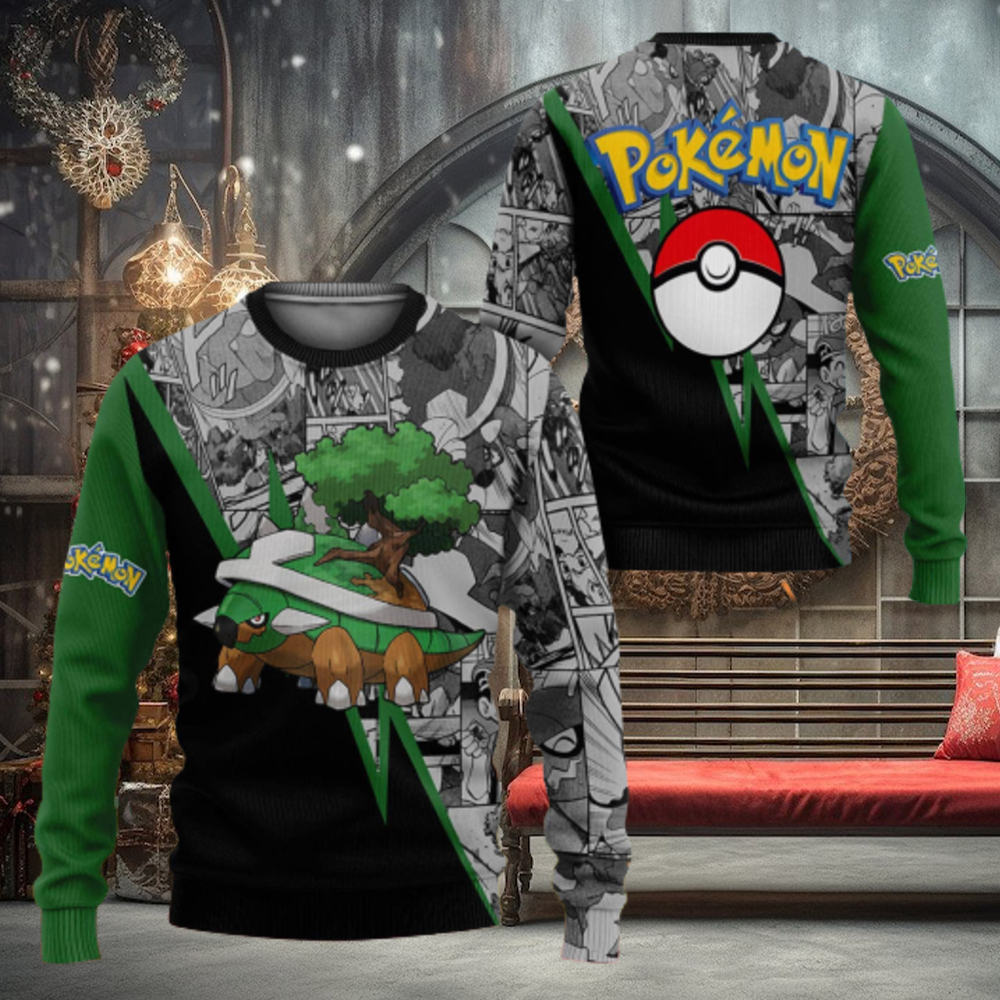 Torterra Torterra Anime Torterra Xmas Pocket Monster Gift Ugly Christmas Sweater For Men And Women Torterra Torterra Anime Torterra Xmas Pocket Monster Gift Ugly Christmas Sweater For Men And Women