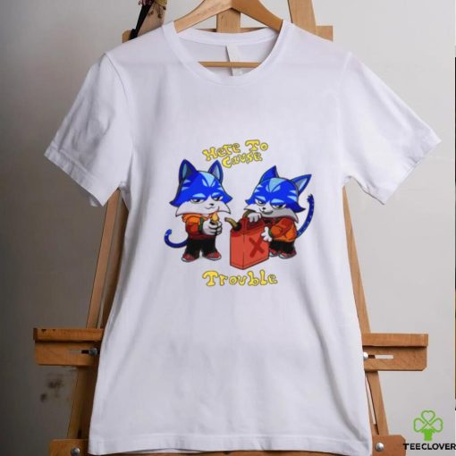 Toshi Base Here To Cause Trouble T Shirt