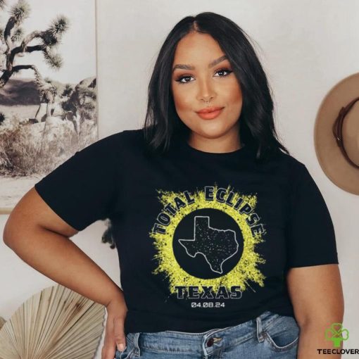 Total Solar Eclipse 2024, Texas Eclipse Clipart Shirt