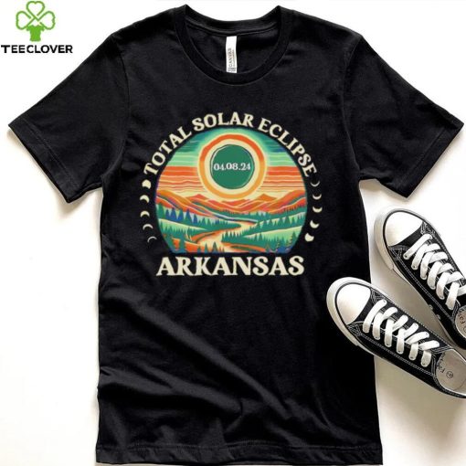 Total Solar Eclipse Arkansas 2024 retro hoodie, sweater, longsleeve, shirt v-neck, t-shirt