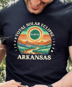 Total Solar Eclipse Arkansas 2024 retro hoodie, sweater, longsleeve, shirt v-neck, t-shirt