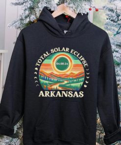 Total Solar Eclipse Arkansas 2024 retro hoodie, sweater, longsleeve, shirt v-neck, t-shirt