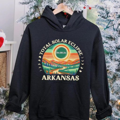 Total Solar Eclipse Arkansas 2024 retro hoodie, sweater, longsleeve, shirt v-neck, t-shirt