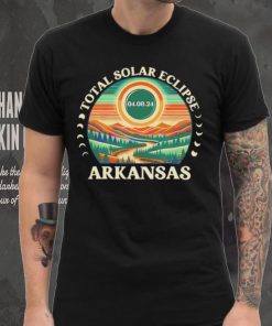 Total Solar Eclipse Arkansas 2024 retro hoodie, sweater, longsleeve, shirt v-neck, t-shirt