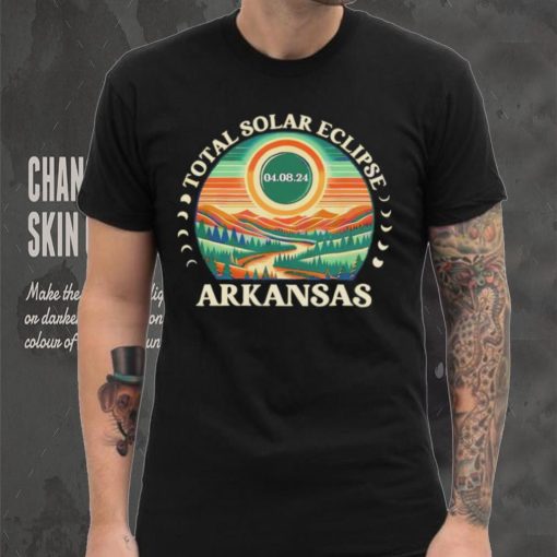 Total Solar Eclipse Arkansas 2024 retro hoodie, sweater, longsleeve, shirt v-neck, t-shirt