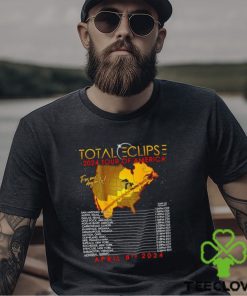 Total eclipse 2024 tour of America for one day only April 8th 2024 shirt