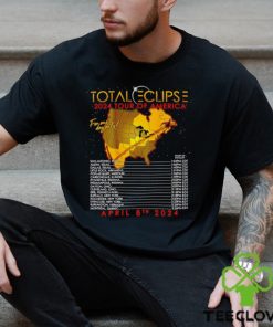 Total eclipse 2024 tour of America for one day only April 8th 2024 shirt