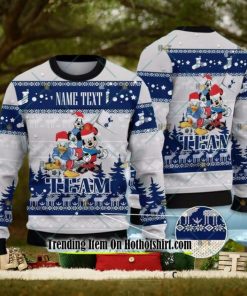 Tottenham Hotspur Disney Team Personalized Ugly Christmas Sweater