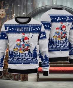 Tottenham Hotspur FC Disney Team Custom Name Ugly Christmas Sweater
