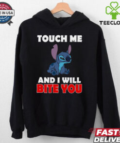 Touch Me And I Will Bite You Stitch T Shirt
