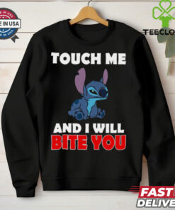 Touch Me And I Will Bite You Stitch T Shirt