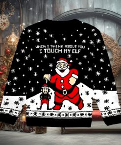 Touch My Elf Ugly Christmas Sweater