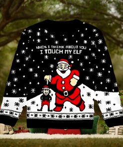 Touch My Elf Ugly Christmas Sweater