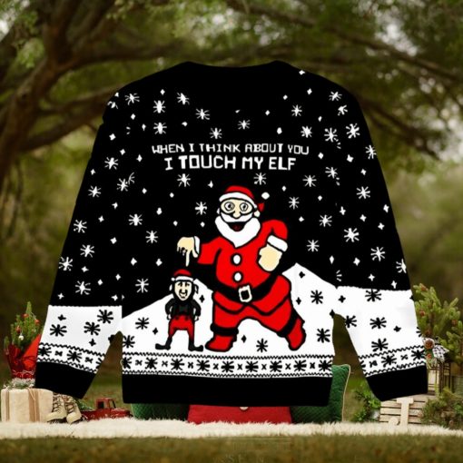 Touch My Elf Ugly Christmas Sweater