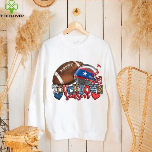 Touchdown Season American Football 4th Of July T hoodie, sweater, longsleeve, shirt v-neck, t-shirt