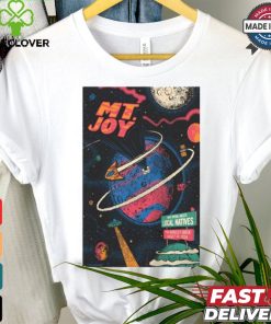 Tour poster mt joy in berkeley ca on august 24 2024 shirt
