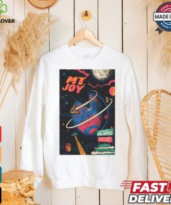 Tour poster mt joy in berkeley ca on august 24 2024 shirt