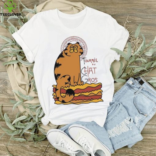 Tournee chat gros 2023 shirt
