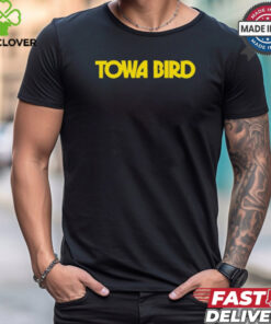 Towa Bird Wearing Towa Bird Rat Race Logo t shirt