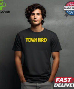 Towa Bird Wearing Towa Bird Rat Race Logo t shirt