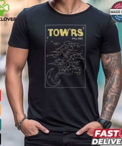 Tow’rs Fall Tour October 2024 Poster Shirt