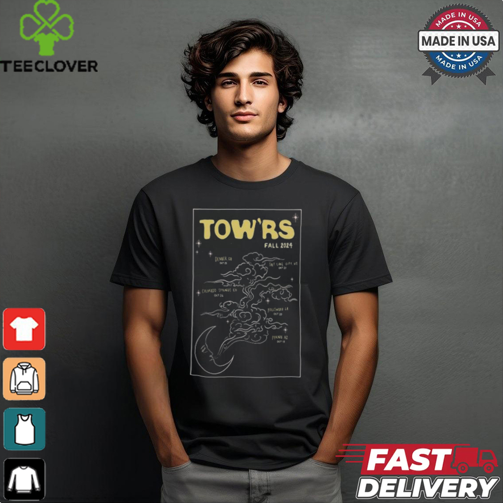 Tow’rs Fall Tour October 2024 Poster Shirt Tow’rs Fall Tour October 2024 Poster Shirt