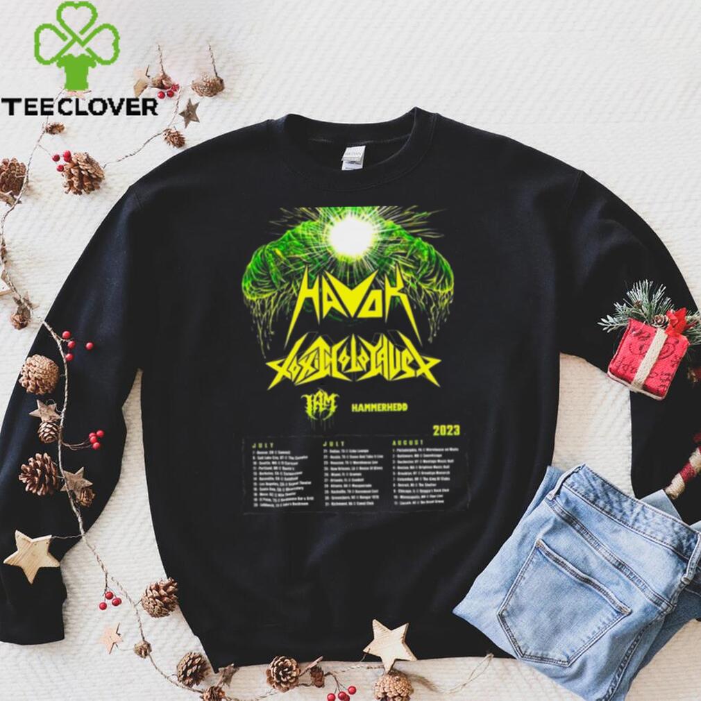 Toxic Holocaust And Havok Announce Summer Co Headlining Tour 2023 Shirt Toxic Holocaust And Havok Announce Summer Co Headlining Tour 2023 Shirt