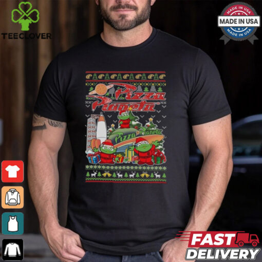 Toy Story Pizza Planet Serving Your Local Star Christmas Shirt