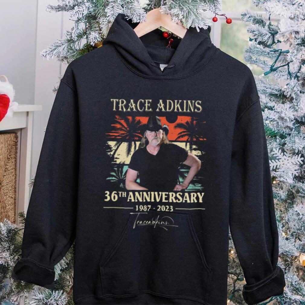 Trace Adkins 36th anniversary 1987 2023 signature vintage shirt Trace Adkins 36th anniversary 1987 2023 signature vintage shirt