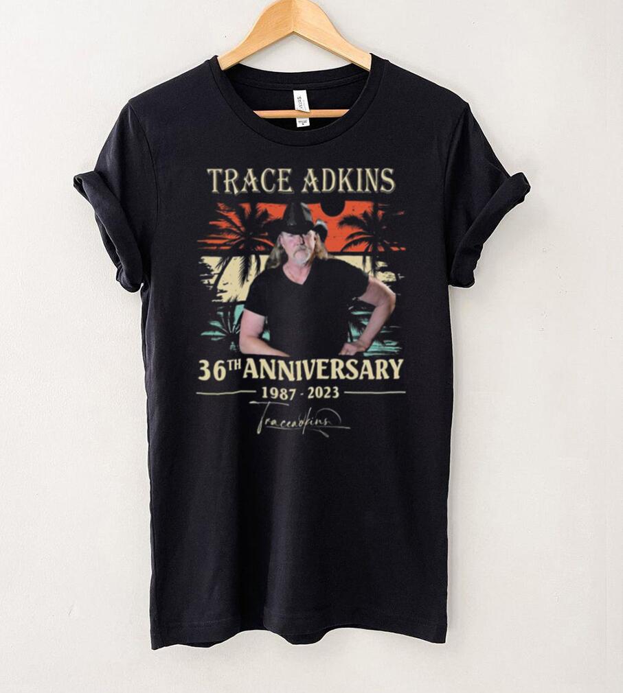 Trace Adkins 36th anniversary 1987 2023 signature vintage shirt Trace Adkins 36th anniversary 1987 2023 signature vintage shirt