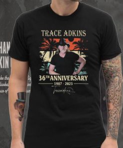 Trace Adkins 36th anniversary 1987 2023 signature vintage shirt 6 Trace Adkins 36th anniversary 1987 2023 signature vintage shirt