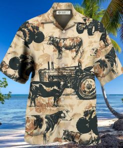 Tractor And Cow I Like Hawaiian Shirt – Trendy Aloha