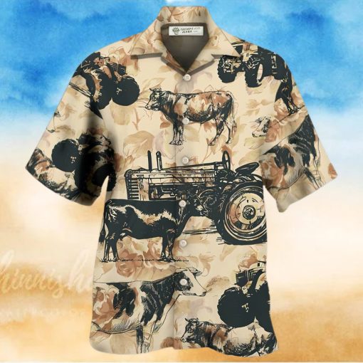 Tractor And Cow I Like Hawaiian Shirt – Trendy Aloha