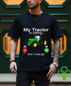 Tractor Kids T shirt, My Tractor Is Calling I Must Go, Back To School shirt