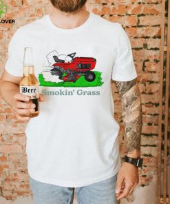 Tractors smokin’ grass art shirt