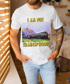 Train I am not Trainsphobic art shirt