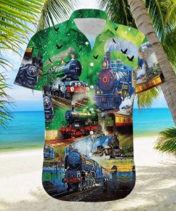 Train Life Is A Journey Enjoy The Ride Unisex Hawaiian Shirts