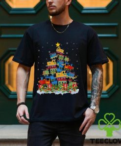 Train Lover Xmas Tree Santa Christmas Train T Shirt 3 Train Lover Xmas Tree Santa Christmas Train T Shirt