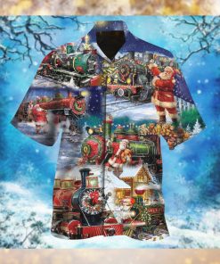 Train To Wonderful Christmas Hawaiian Shirt