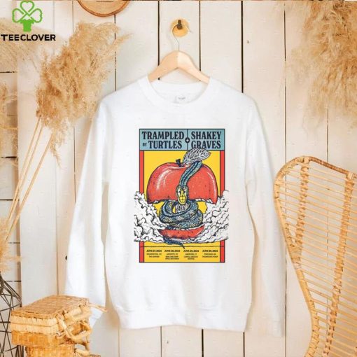Trampled By Turtles Jun 28 2024 Beak & Skiff Apple Orchards LaFayette NY Shirt