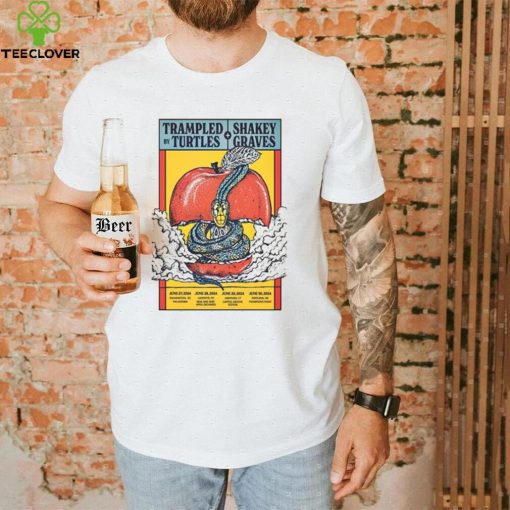Trampled By Turtles Jun 28 2024 Beak & Skiff Apple Orchards LaFayette NY Shirt