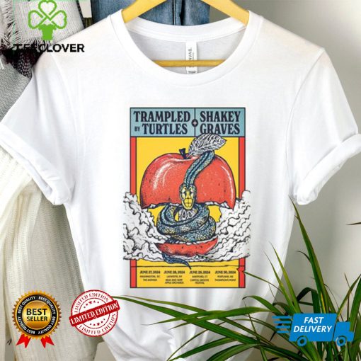 Trampled By Turtles Jun 28 2024 Beak & Skiff Apple Orchards LaFayette NY Shirt
