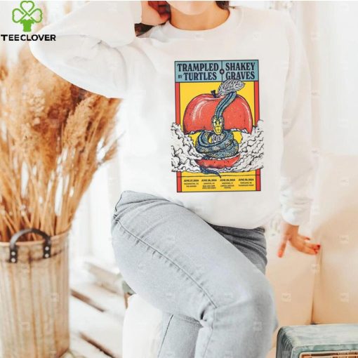 Trampled By Turtles Jun 28 2024 Beak & Skiff Apple Orchards LaFayette NY Shirt
