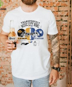 Transperfect University of Iowa vs University Of Kentucky 2022 Music City Bowl Bound Shirt